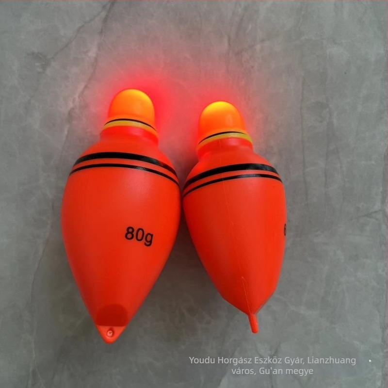 Műanyag függőleges drift horgász bója