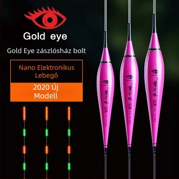 Golden Eye Elektronikus úszó — nanométeres anyag, elektronikus drift carp és vegyes halak számára