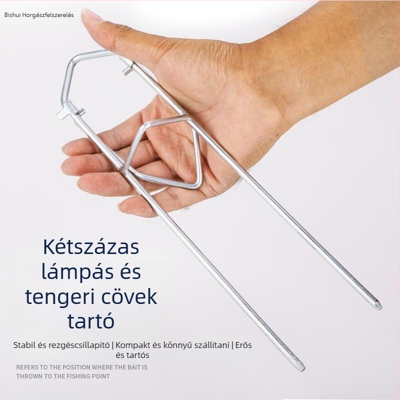 Tengeri horgászbot tartó – Rozsdamentes acélból; Márka: Bishui speed war; Privát címke: Igen