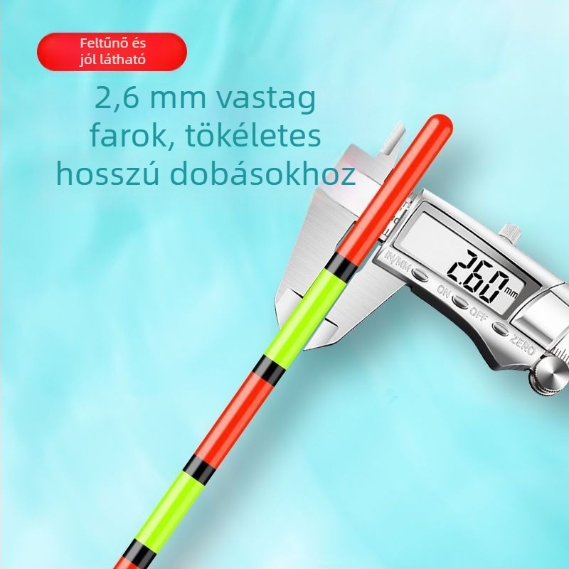 Vertikális sodrású horgászúszó, kompozit anyag, márka Other, kategória horgászúszók és bóják
