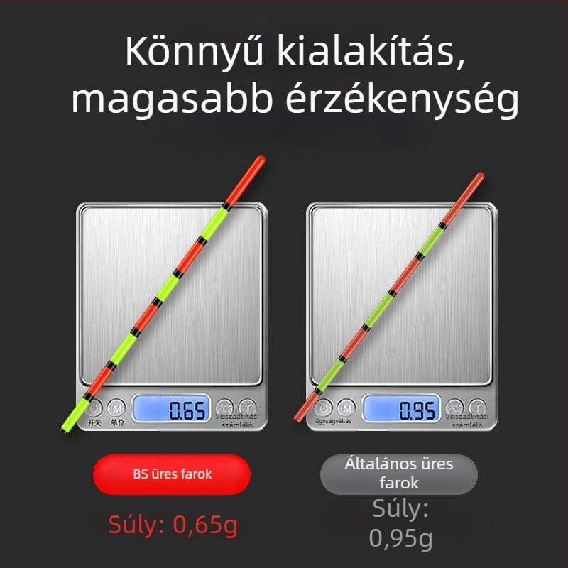 Vertikális sodrású horgászúszó, kompozit anyag, márka Other, kategória horgászúszók és bóják