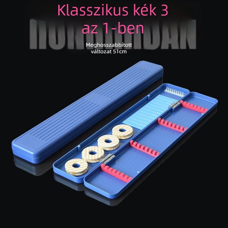 Hongchuan 45–51 cm műanyag horgászúszó doboz, kék, háromfunkciós