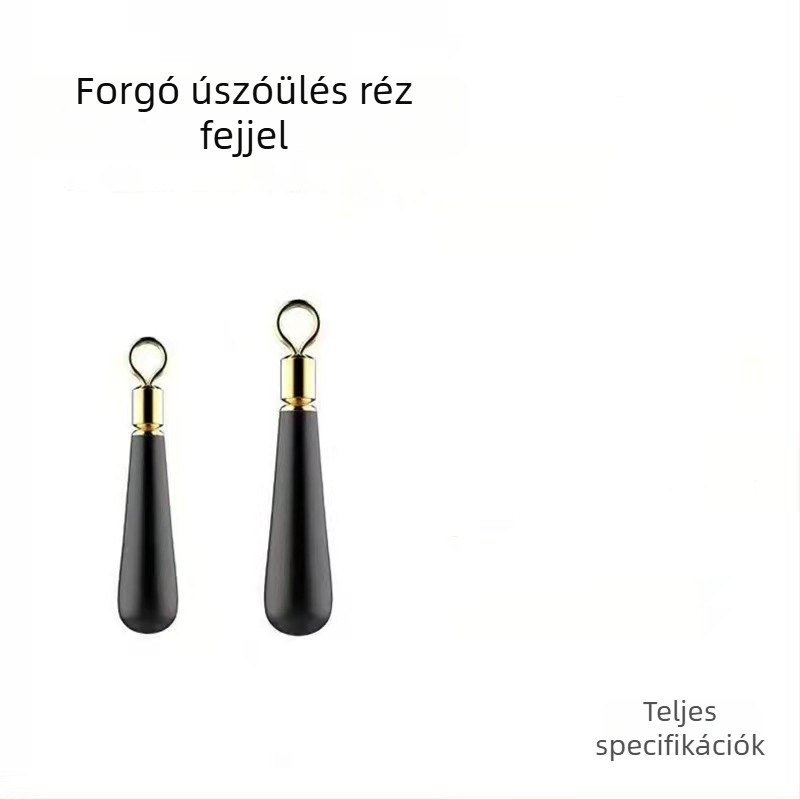 Rézfejű úszóülés gumírozott forgócsuklóval horgászathoz