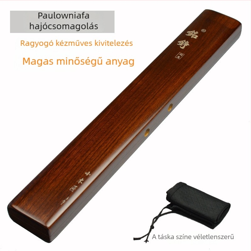 Paulownia fából készült úszó doboz horgászathoz, szilárd fa, Mingzheng