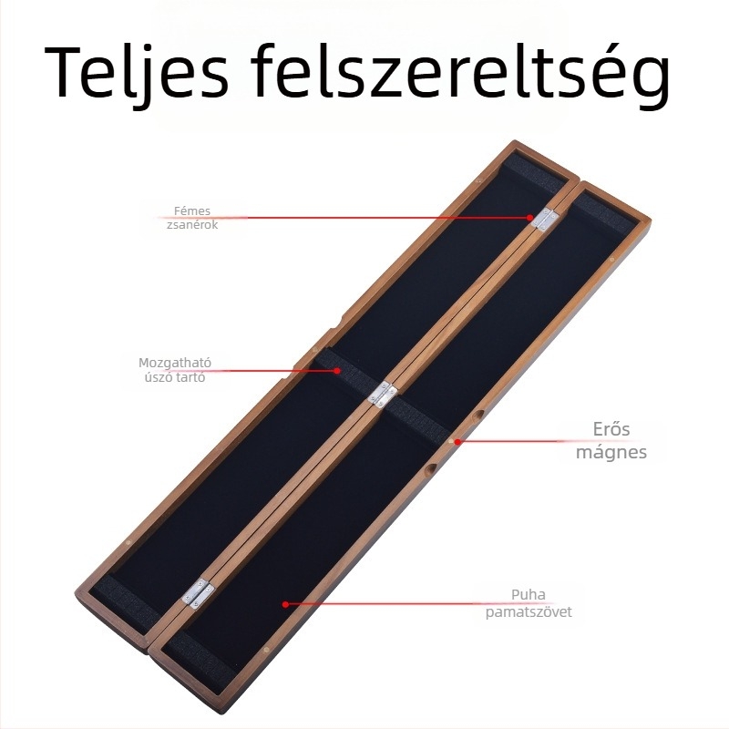 Paulownia fából készült úszó doboz horgászathoz, szilárd fa, Mingzheng
