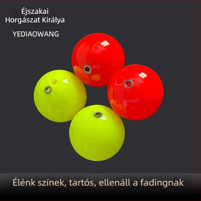 Luoyang gömb alakú horgászúszó, ABS műanyag, csúszó úszó kültéri horgászathoz