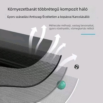 Nylonból készült halászati védő hálózsák, négyszögletes él, kis szemű háló