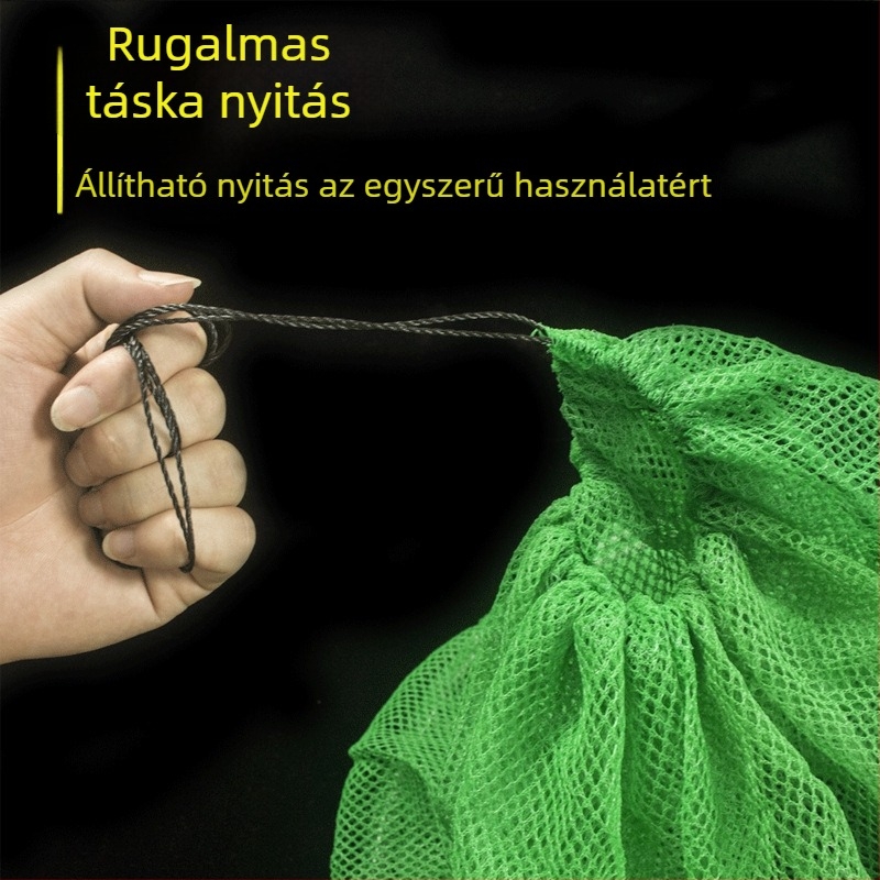 Nylon halvédő háló, csomómentes, gyorsan száradó, összecsukható doboz típusú halszövet tenyésztésre