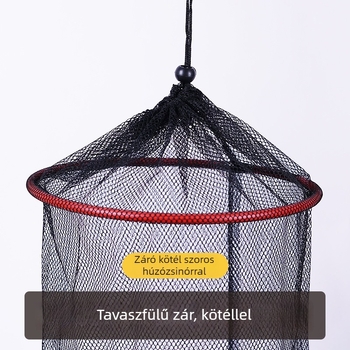 Kis halvédő háló táska, összecsukható, hordozható (Márka Bokai, Eredet Kína, Anyag: Háló)