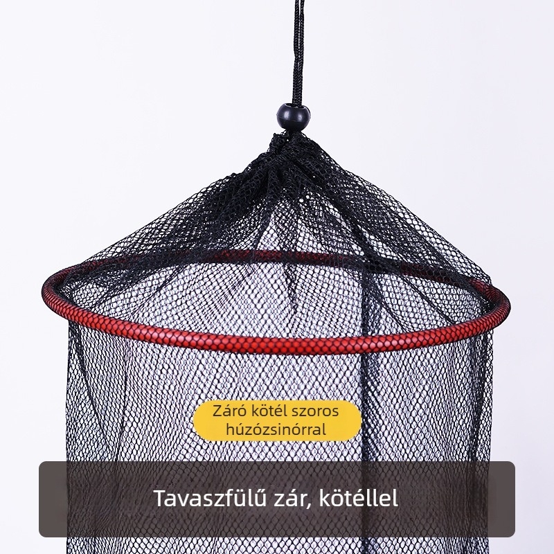 Kis halvédő háló táska, összecsukható, hordozható (Márka Bokai, Eredet Kína, Anyag: Háló)