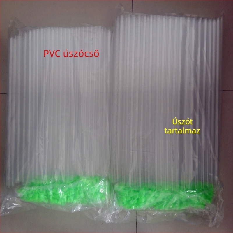 PVC átlátszó úszócső, úszóvödör és halas úszó doboz – komplett halászati készlet