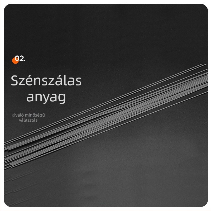 Szénszálas horgászúszó és úszó kiegészítők