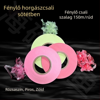 150 m világító, rugalmas gumiból készült anyag tengeri horgászathoz