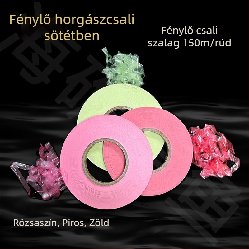 150 m világító, rugalmas gumiból készült anyag tengeri horgászathoz