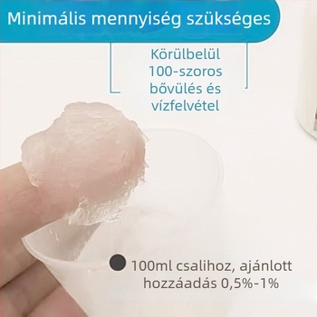 Csali tágító por, szita 80-200, zselés csali, műanyag, Explosive nets