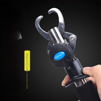 Rozsdamentes acél halászati csipesz mérőléccel — többfunkciós halfogó