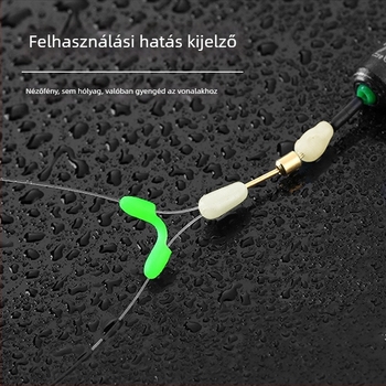 Thousand Carp Lai szilikon alulvonal elválasztó, 50 db, megvastagodott szilikon, anti-tekeredés, horgászati kiegészítő