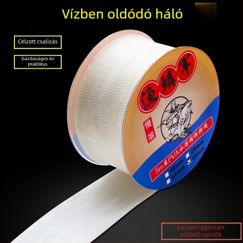 PVA vízoldékony etetőháló horgászathoz