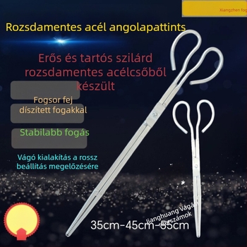 Xiangzhen rozsdamentes acél tengeri klip Monopterus albus és más tengeri élőlények számára — vastag, szilárd konstrukció, anti-elmozdulás dizájn