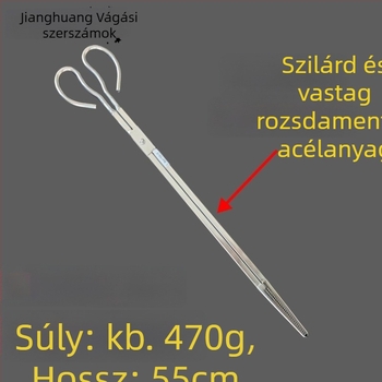 Xiangzhen rozsdamentes acél tengeri klip Monopterus albus és más tengeri élőlények számára — vastag, szilárd konstrukció, anti-elmozdulás dizájn