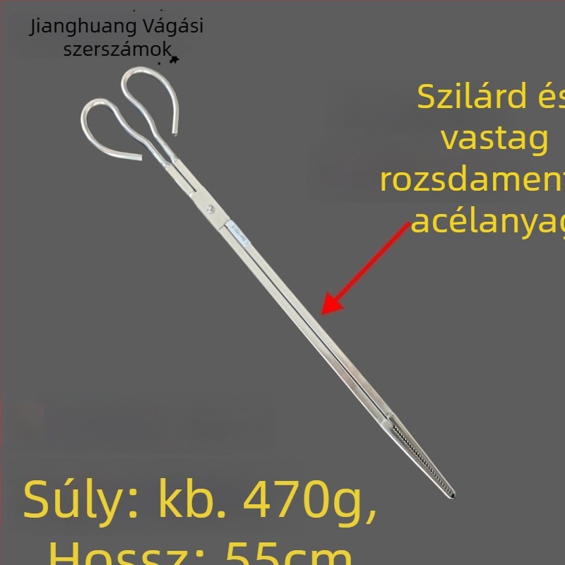 Xiangzhen rozsdamentes acél tengeri klip Monopterus albus és más tengeri élőlények számára — vastag, szilárd konstrukció, anti-elmozdulás dizájn