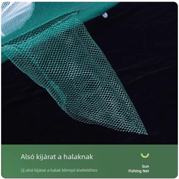 Többcélú rákfogó kosárháló – garnéla, rák és homár fogására, vastag esernyő alakú háló, kézi dobású nylon