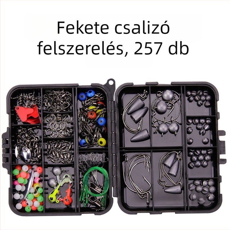 Tengeri és szikla halfogásához készített kiegészítő készlet, dobozos műcsali készlet (Kínában gyártva)