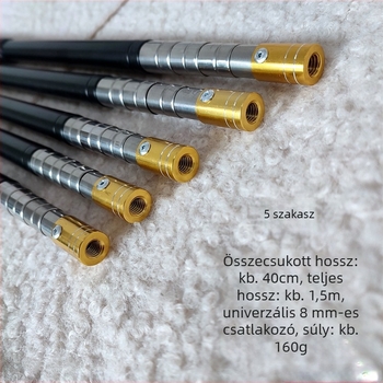 Taihao teleszkópos, rövid szakaszos horgászbot készlet – Komponens 1327355784; Eredet: Hebei; Kategória: Horgász felszerelés készlet