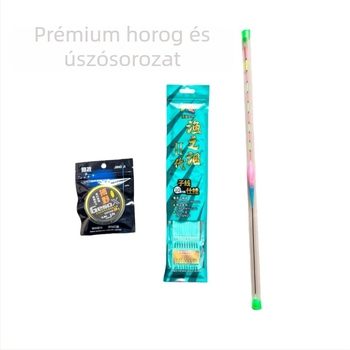 Horgászkészlet nano úszóval, horogokkal és damillal — Márka Eight Treasures Slaying the Dragon