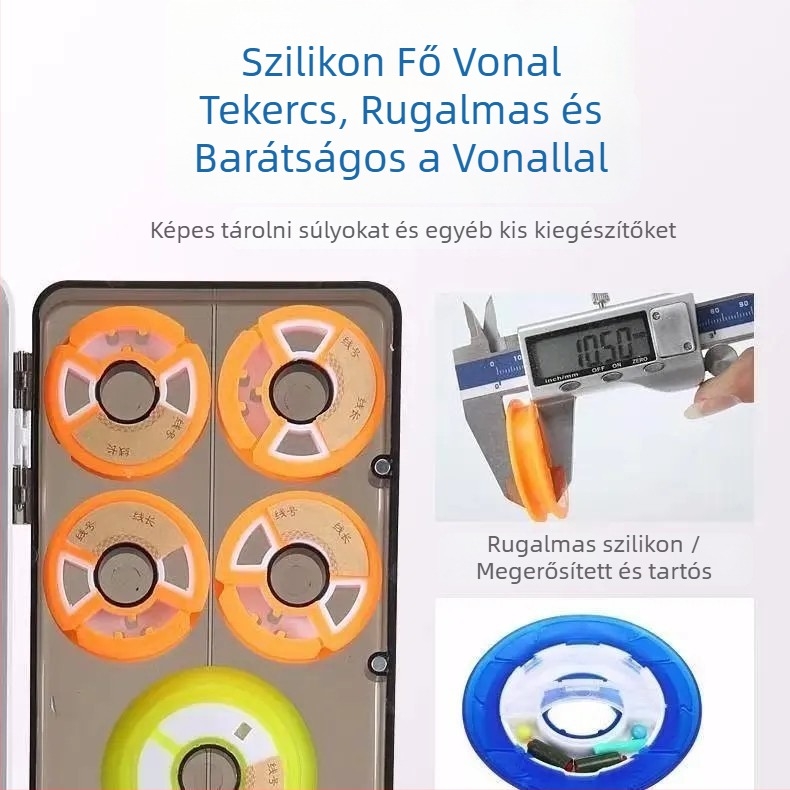 4-in-1 multifunkcionális horgászati tároló doboz – Jinsha Fishing Fun, termékkód 5639, horgászfelszerelés-készlet