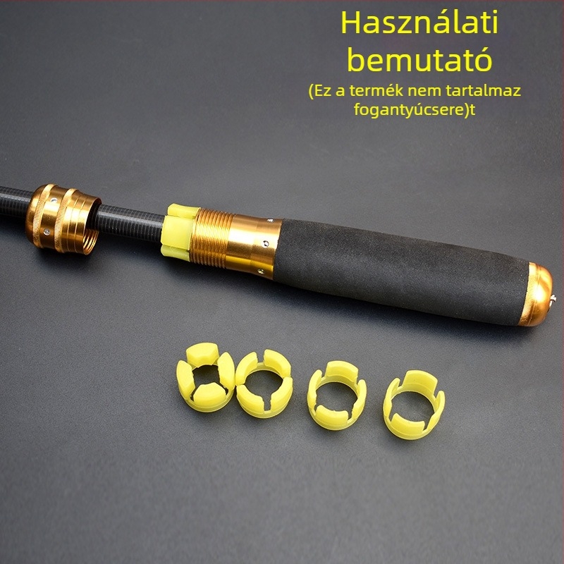 Horgászbot cserélhető tágítógyűrű – fém, többfunkciós markolat-kiegészítő, Yushiro