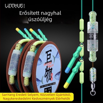 LINNHUE/Shin Lake Fő zsinór készlet - Nylon, rendkívül erős, 200 darabos csomag