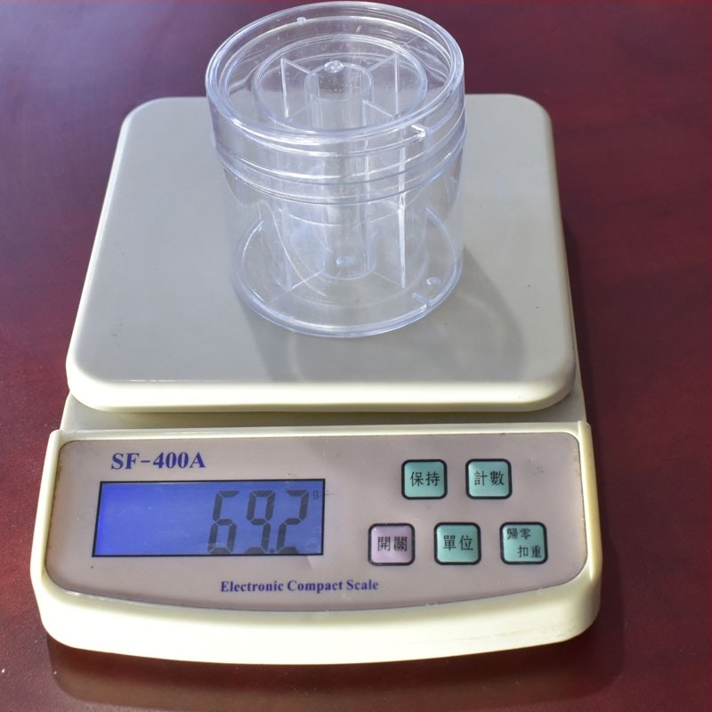 Horgász damil orsó 500 m, átlátszó PS anyag, 5# átmérő, vízálló multifunkcionális úszó