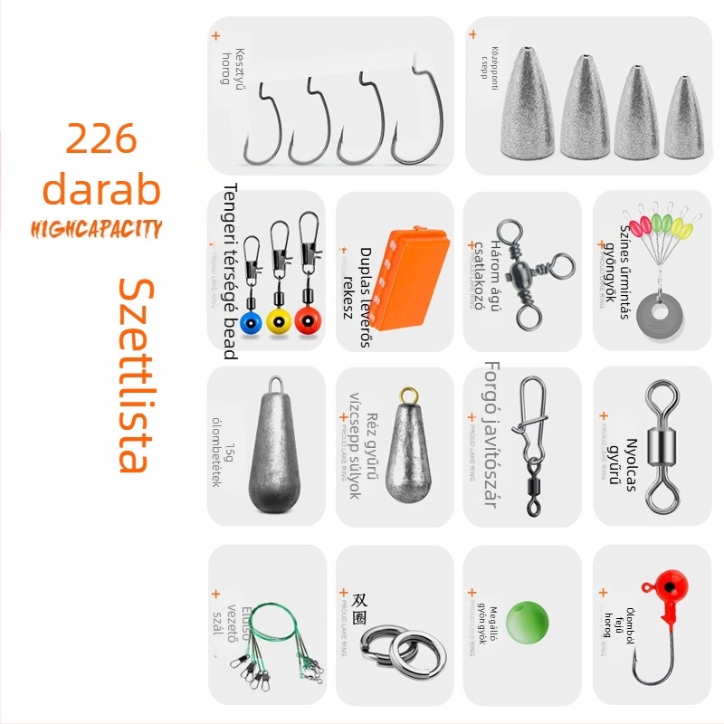 Xintao Horgászhorog 93720133 – Horgász kellékek készlet