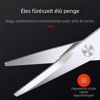 Horgászfelszerelés-készlet rozsdamentes acél ollóval és tároló dobozzal, hordozható