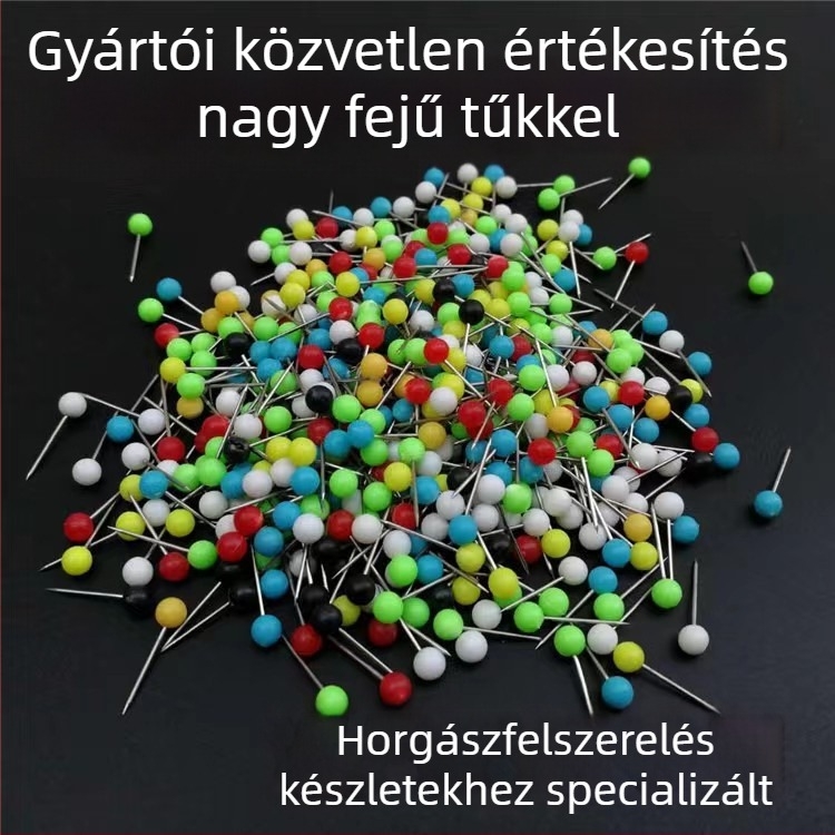 Rozsdamentes acél fő vonal pin és kötő horog pinnel ellátott horgászfelszerelés-készlet (Márka: Large sailor; Anyag: Rozsdamentes acél; Összetevők: Kiegészítők)