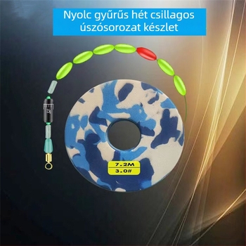 Fő horgász damil készlet - Nylon, szakítószilárdság 02, Doboz 6000, Márka Bill Fishman Square