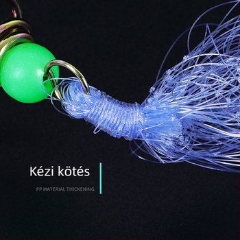 Kampó nélküli halászháló, magas széntartalmú acélból, New Morning Márka, halászati védőháló.