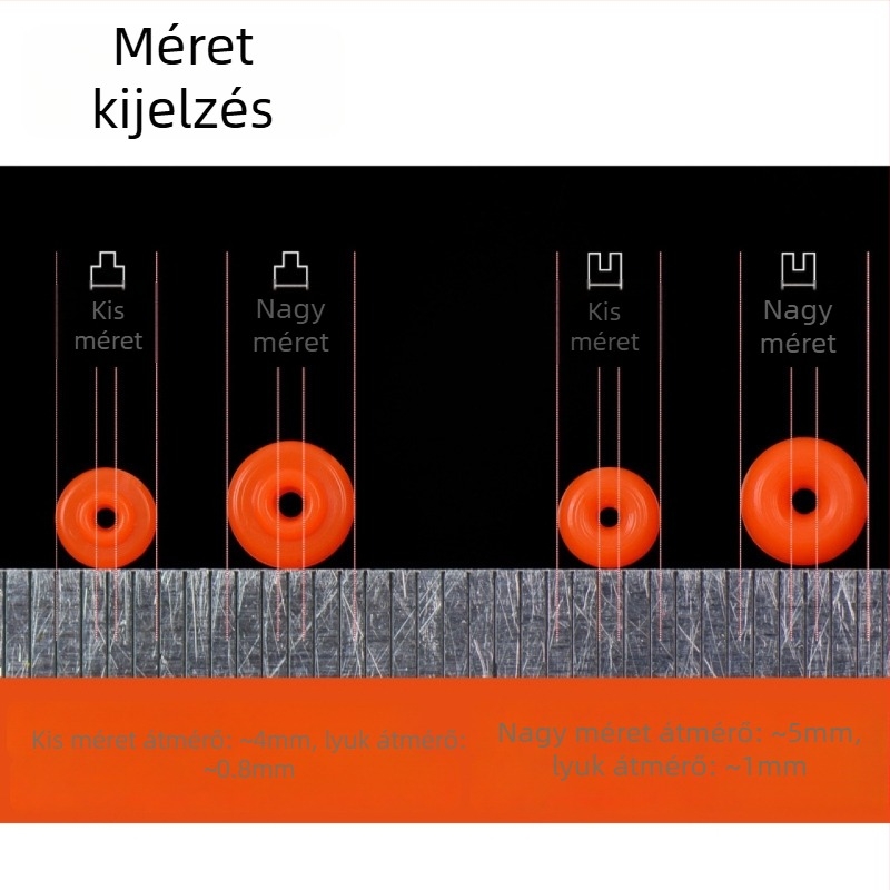 Horgászbot alkatrész készlet sík vonalmegállító és félkör alakú fogaskerékkel, horgász kellékek (Összetevők: horgászbot; Kategória: horgászfelszerelés készlet)