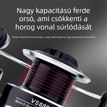 Jiang Laoer spinning orsó horgászatához — licencelt magánmárka, csomagolás 50 darab