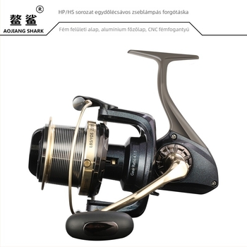 Spinning horgászorsó AOJIANGSHARK | Fém konstrukció | Privát címke | 10 db