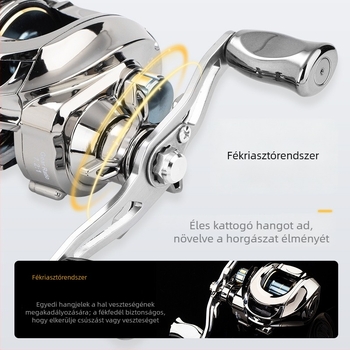 Water Drop Reel horgászatához — univerzális mikro csalihorgó orsó, Nine Fly Eight, 1 db
