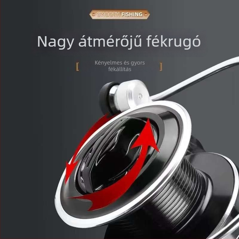 Gaoyu teljesen fém orsó tengeri horgászatra, hosszú dobásokkal