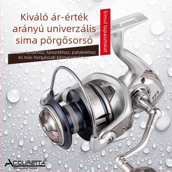 ACCURETTA FPS sorozat hézagmentes orsó a horgászathoz