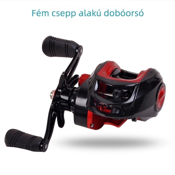 Fém vízcsepp alakú orsó horgászathoz, balkezes vagy jobbkezes
