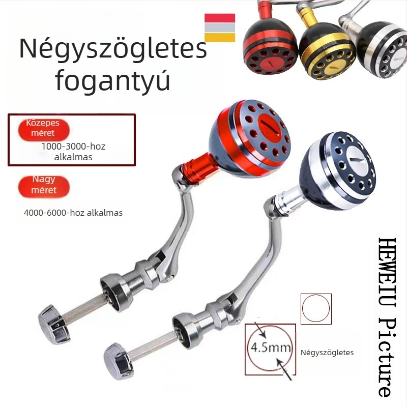 S márkájú orsó rocker-kar fogantyú