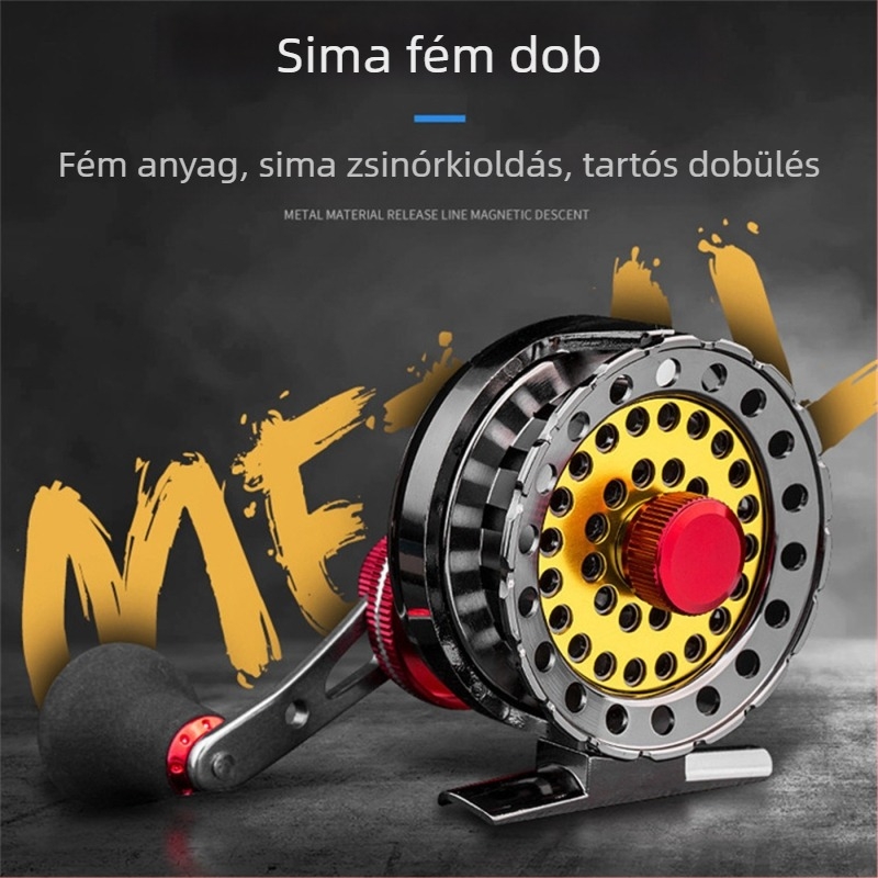 Raft horgászorsó, ultra rövid spinning orsó, fém konstrukció