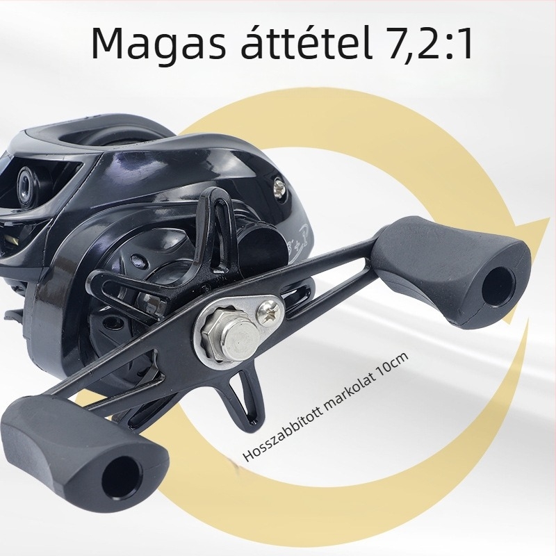 Hong Meiren Teljesen fém Water Drop Wheel horgászorsókhoz, 50 darabos készlet, hosszú távú dobás