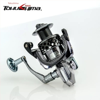 Takushima HK Gen 2, 18-ágú tengervízálló spinning orsó, teljesen fémből készült testtel és damilcsővel, tengeri horgászathoz és műcsalikhoz