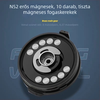 Tengeri horgászat: Water Drop Wheel széles testű, lassú jigging orsó, könnyű, csónakos horgászathoz, hosszú dobások